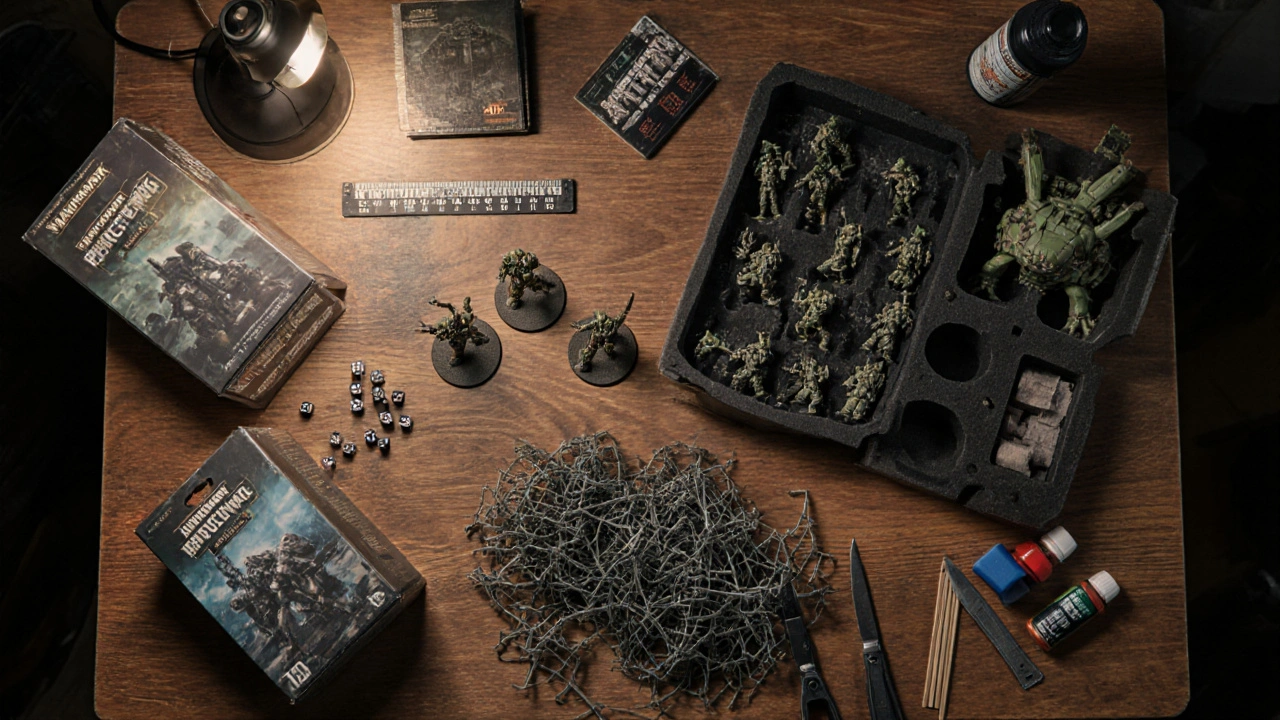 Сборка стартового набора Warhammer 40k: что купить сначала, чтобы не переплатить