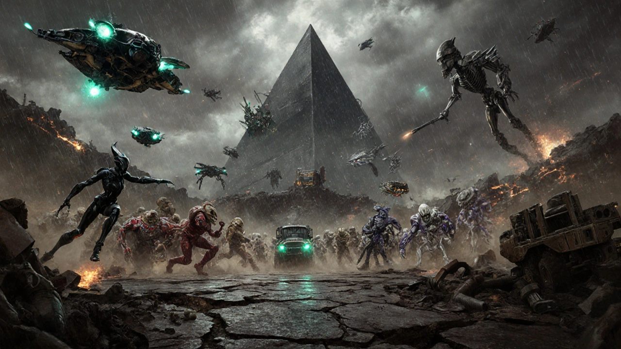 Ксенос-фракции Warhammer 40k простым языком: Эльдары, Друкхари, Некроны, Орки, Т’ау, Тираниды, Генокультисты
