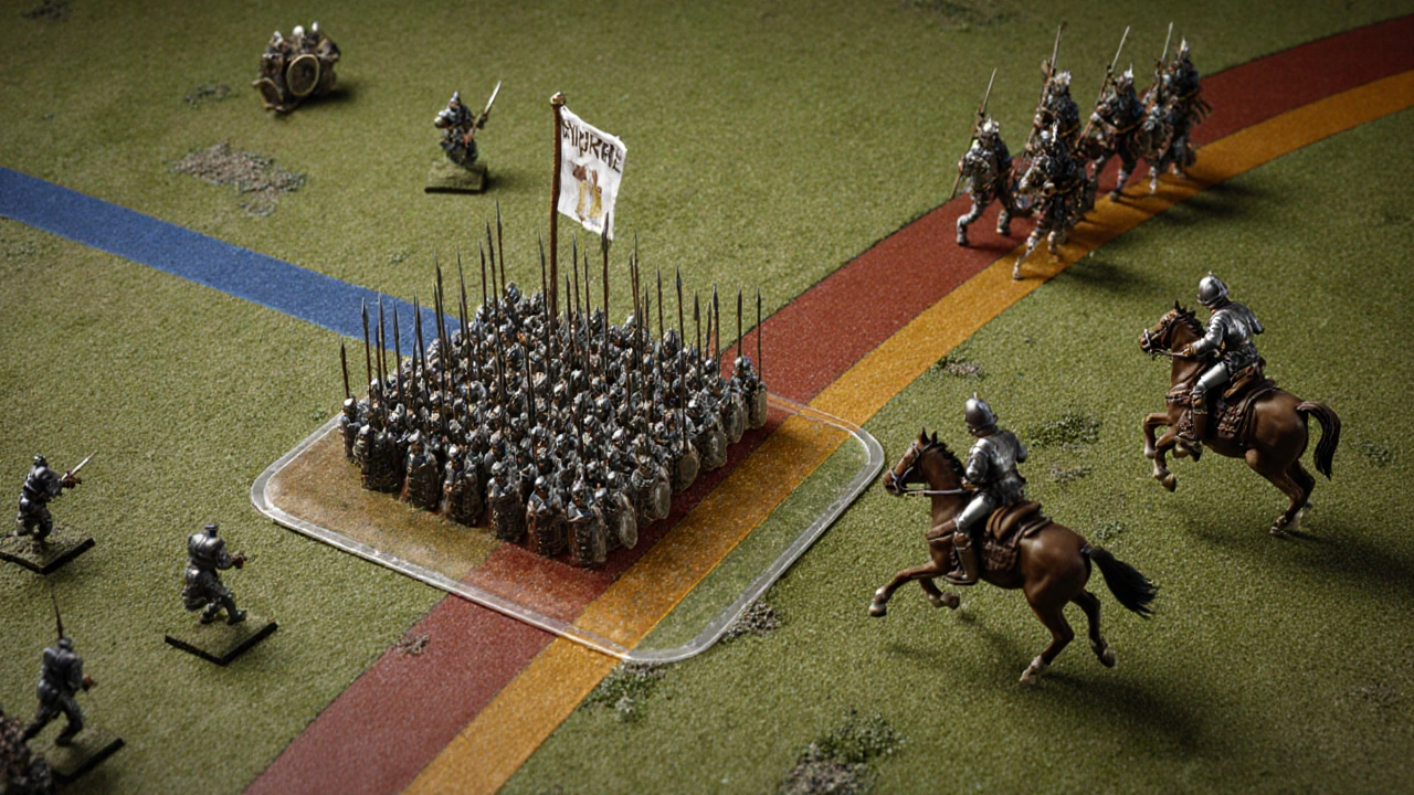 Тактика TOW: фланги, ранги и мораль - ключевые отличия от Warhammer 40k