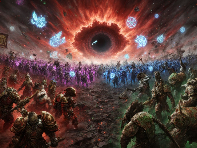 Хаос в Warhammer 40k: боги Слаанеш, Хорн, Тзинч и Нургл, их легионы и культурные коды