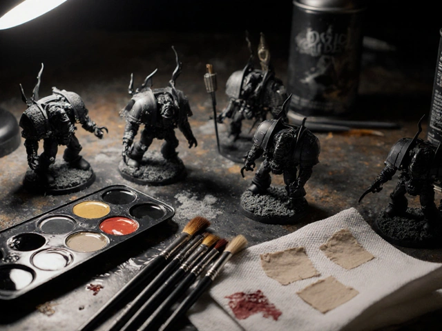 «Палитра дня»: быстрый рецепт покраски Black Legion за вечер (Warhammer 40,000)