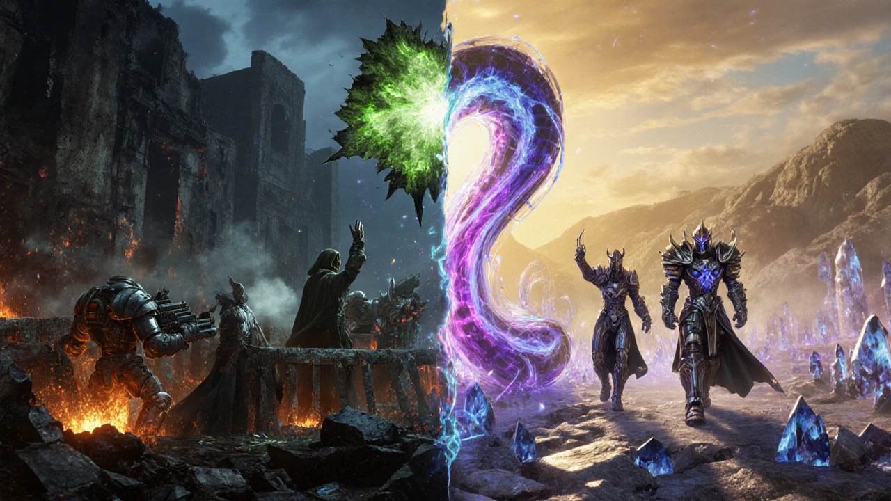 Warhammer 40k vs Age of Sigmar: технологии против магии - механика и метафизика