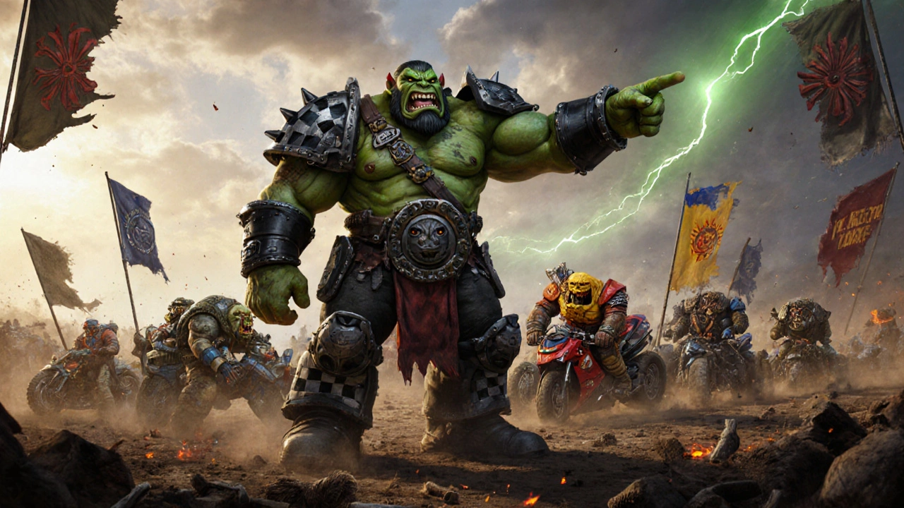 Зеленокожие в Warhammer 40k: варбоссы, Ваагх и почему весело - не значит просто