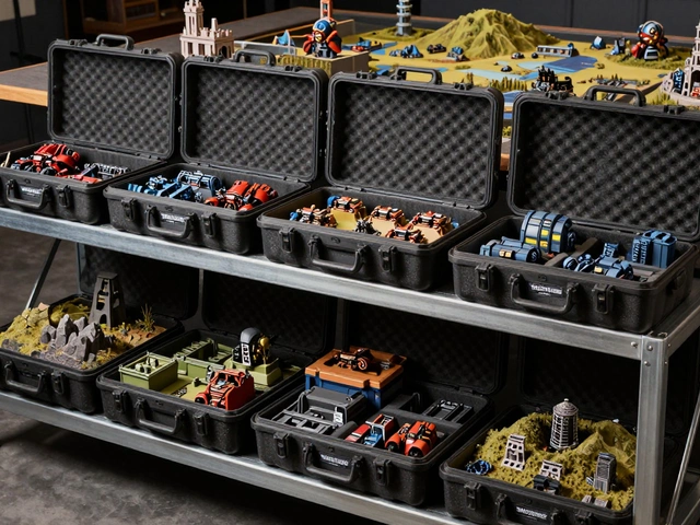 Как организовать хранение террейна и кейсов для клуба Warhammer 40K