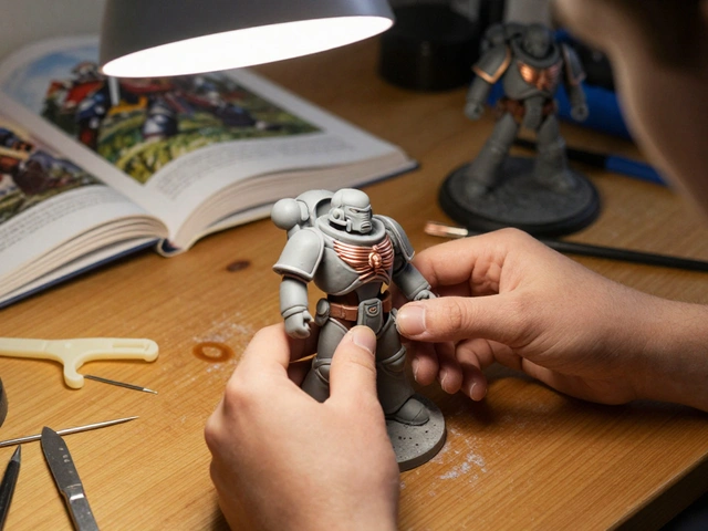 Скульптинг собственных моделей Warhammer 40K: начало пути