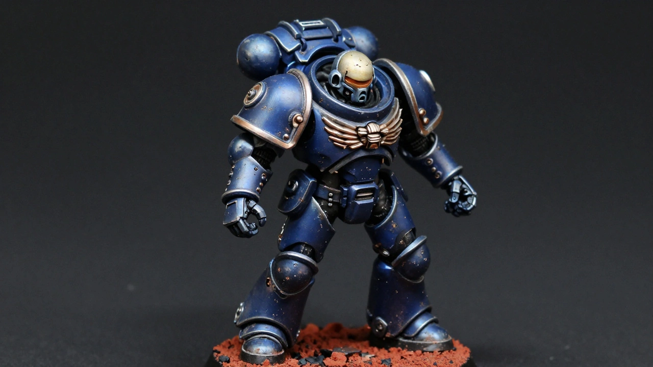 Фотореалистичная окраска миниатюр Warhammer 40K: пошаговое мастерство