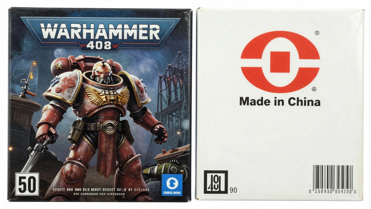 Как распознать репак и переиздание Warhammer 40K по коробке