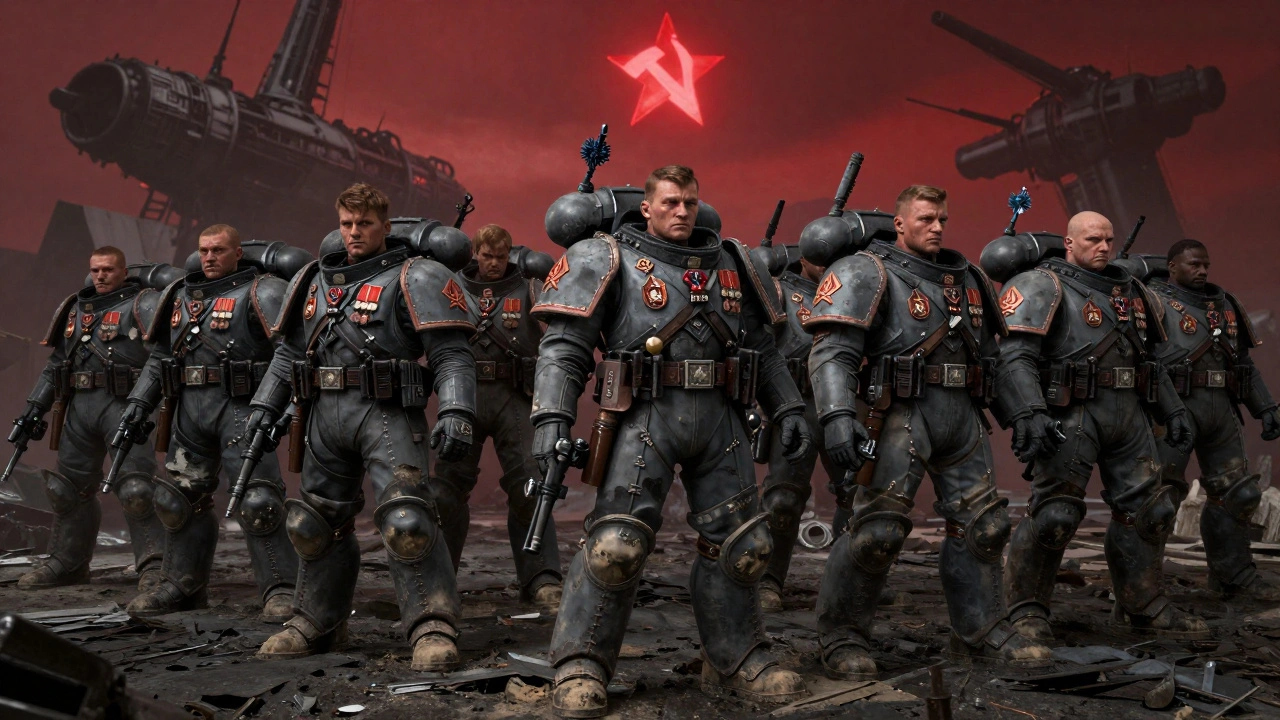 Как стилизовать армию Warhammer 40K под уникальный лор владельца