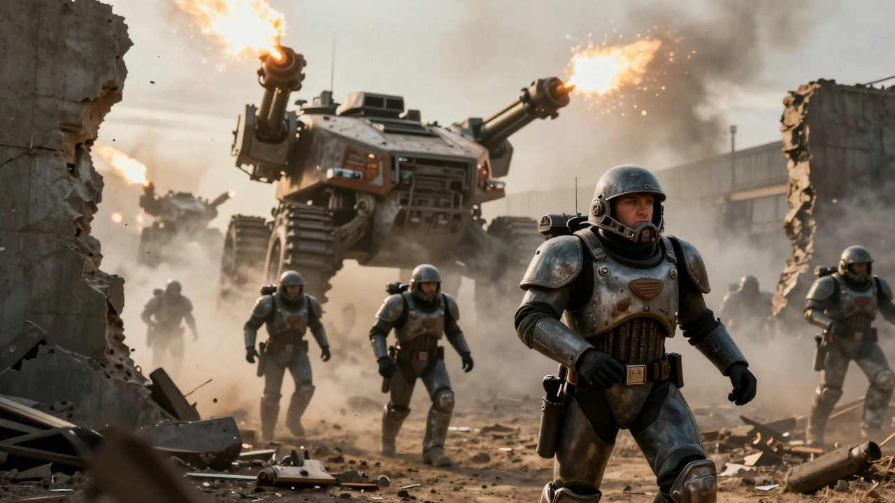 Как встроить технику в пехотный список Warhammer 40K и наоборот