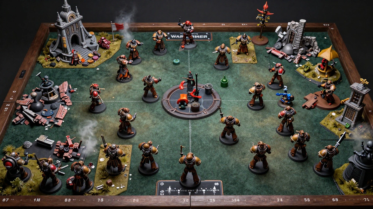 Какой размер стола нужен для Warhammer 40K: стандарты и альтернативы