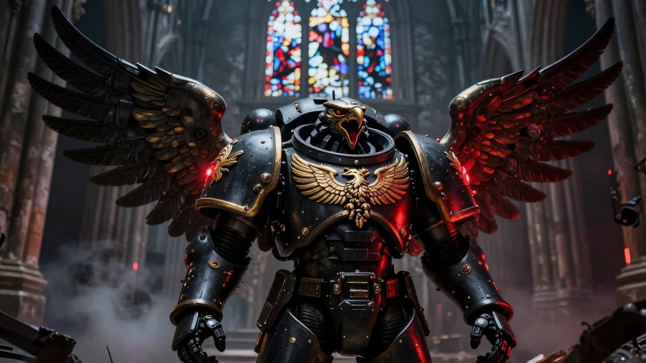 Символы и иконография Warhammer 40K: орлы, черепа, знамёна - что они значат на доспехах космодесантников