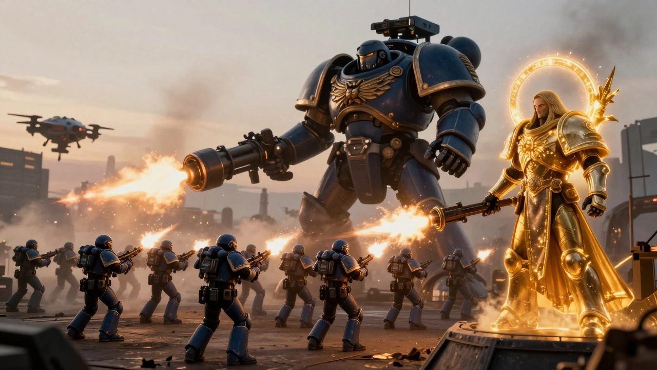 Синергия юнитов в армии Warhammer 40K: как построить эффективную тактику