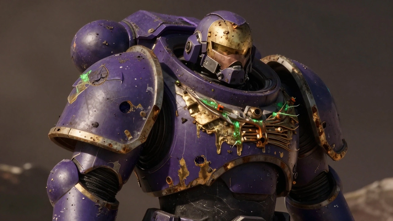 Space Marine 2: новые эффекты окраски и техники на моделях