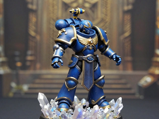 Эльдары Warhammer 40K с выставочной окраской: витринный уровень покраски миниатюр