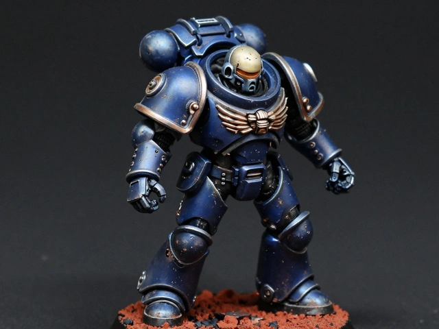 Фотореалистичная окраска миниатюр Warhammer 40K: пошаговое мастерство