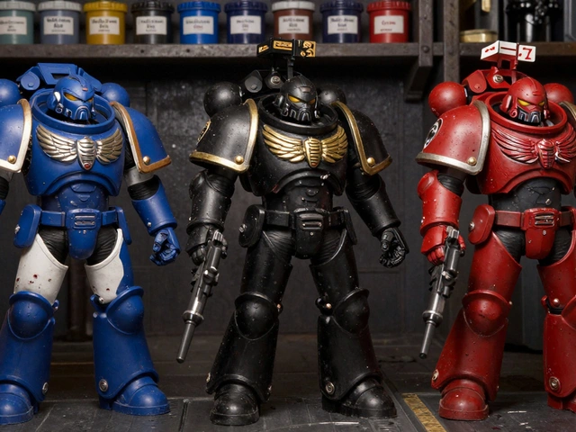 Фракции Warhammer 40K и окраска: фирменные схемы и палитры