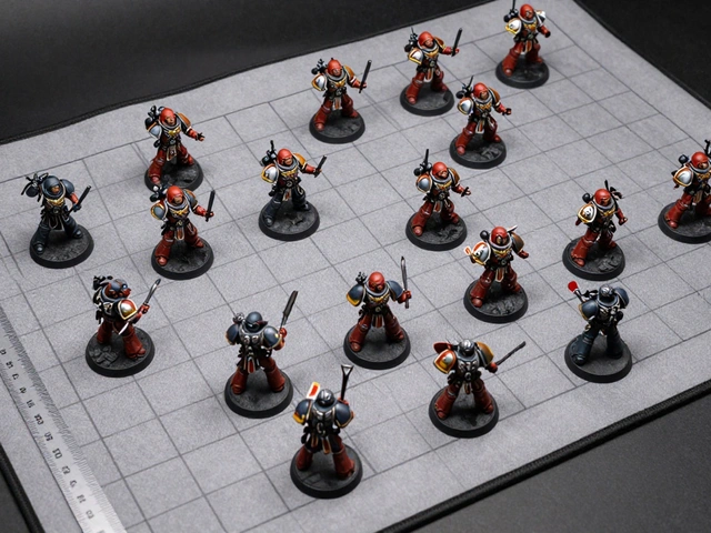 Готовые коврики-столы для Warhammer 40K: как выбрать и ухаживать