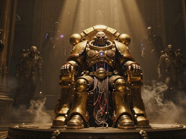 Император Человечества в Warhammer 40K: боль, бог и Золотой Трон