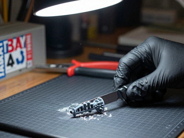 Как безопасно резать и шлифовать модели Warhammer 40K при конверсии: пошаговое руководство