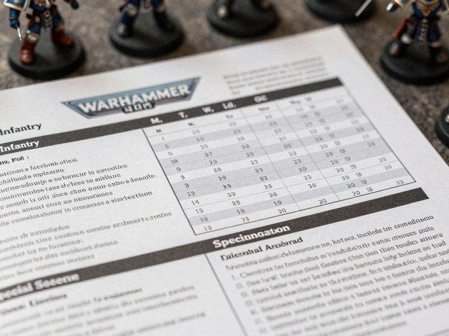 Как читать даташиты юнитов Warhammer 40K: простой разбор для новичков
