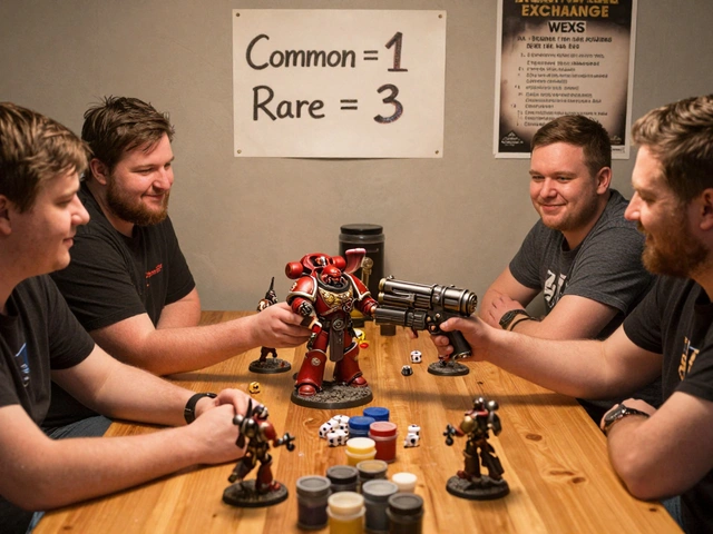 Как обмениваться внутри клуба Warhammer 40K и экономить всем