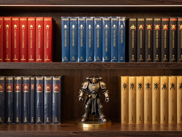 Как оформить книжную коллекцию Warhammer 40K красиво: практические советы по хранению и демонстрации