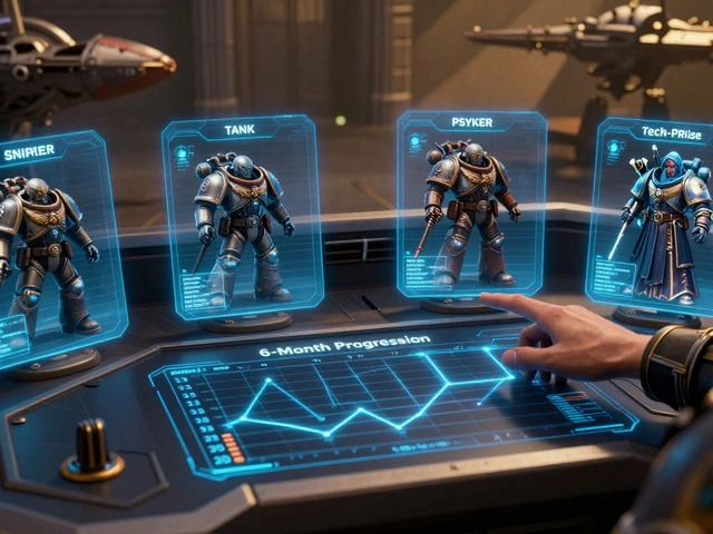 Как планировать развитие навыков в Warhammer 40K на полгода