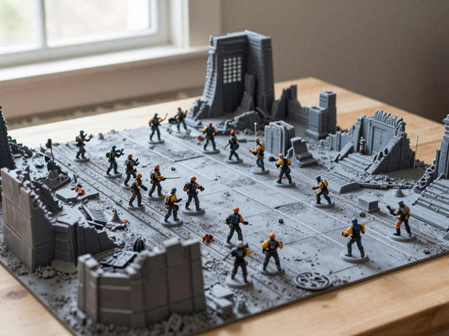 Как повторить официальные карты террейна для Warhammer 40K дома: полный гайд по правилам 10-й редакции