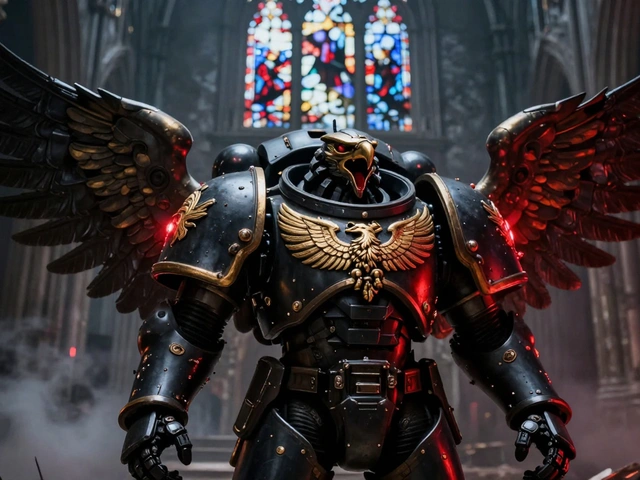 Символы и иконография Warhammer 40K: орлы, черепа, знамёна - что они значат на доспехах космодесантников