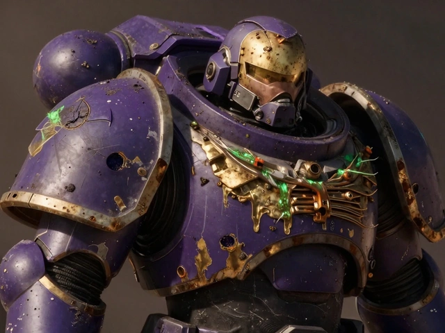 Space Marine 2: новые эффекты окраски и техники на моделях