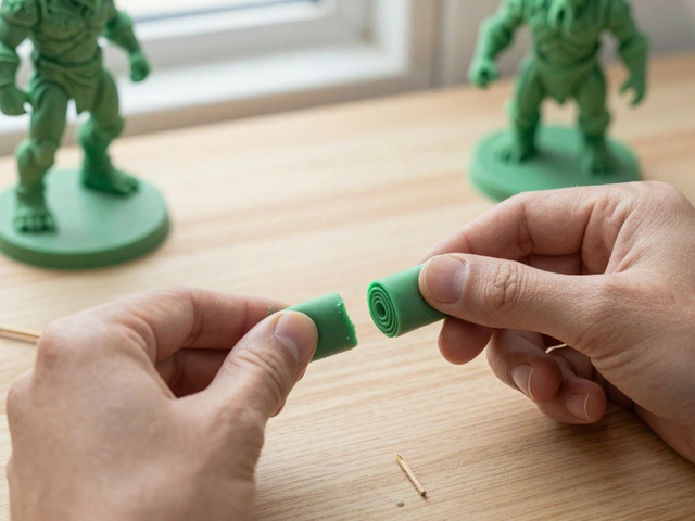 Зелёная масса для Warhammer 40K: простой скульптинг для новичков