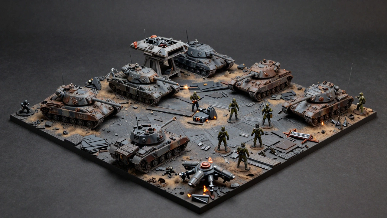 Армии Warhammer 40K в 15 мм: как собрать диорамы и играть в нестандартном масштабе