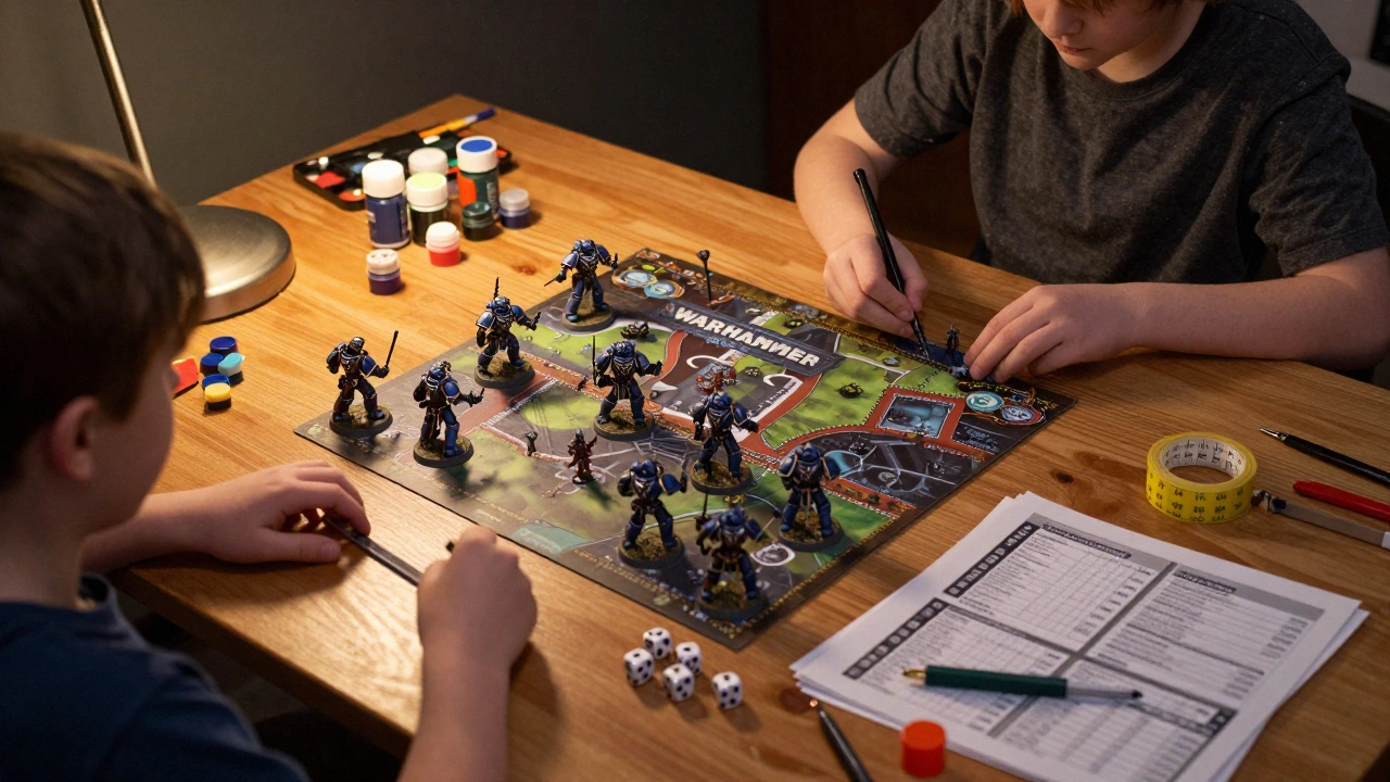 Как быстро развернуть стартовый набор Warhammer 40K и сыграть