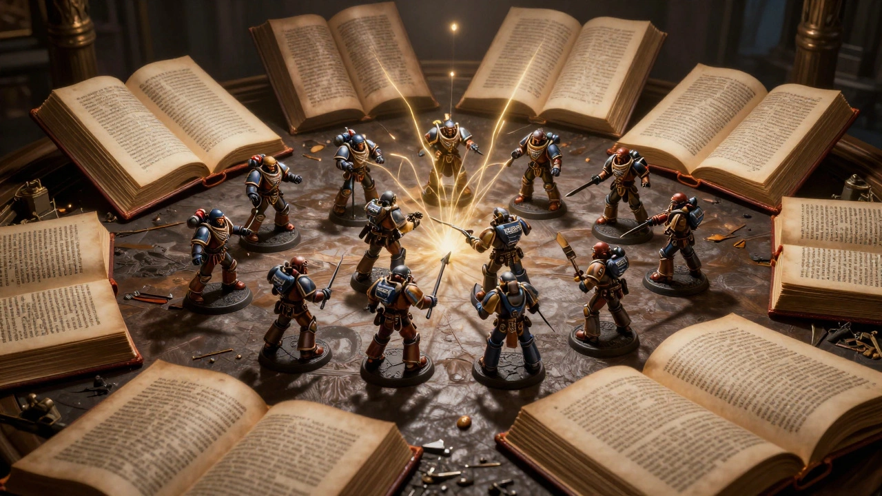 Как кросс-ссылки лора связывают настольную игру и романы Warhammer 40K