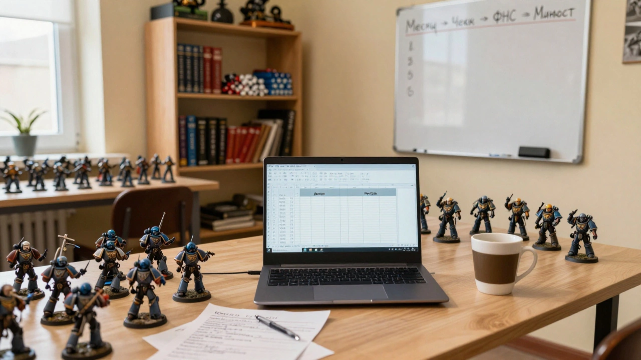 Как вести бухгалтерию и отчётность НКО-клуба Warhammer 40K