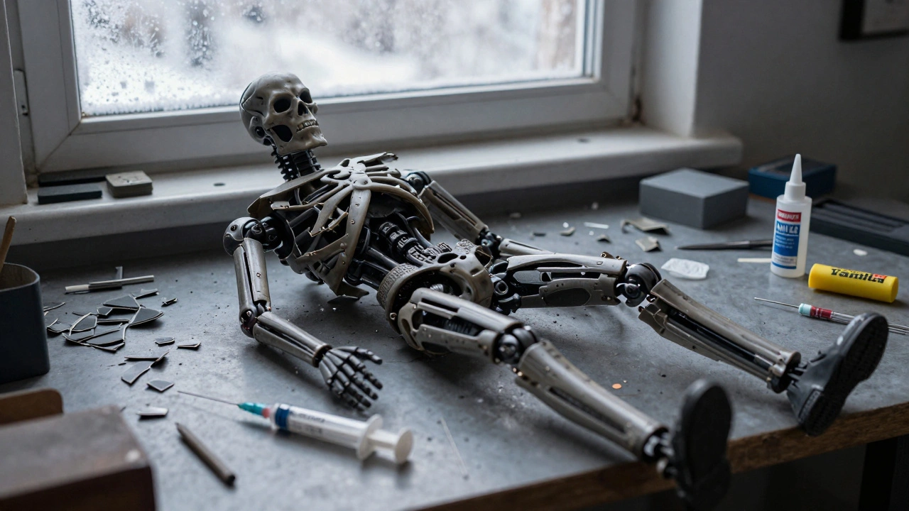 Как восстановить повреждённую модель после перевозки в Warhammer 40K