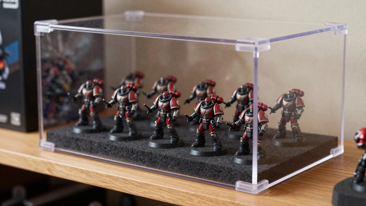 Как защитить окрашенные модели Warhammer 40K от пыли: полное руководство по хранению и чистке