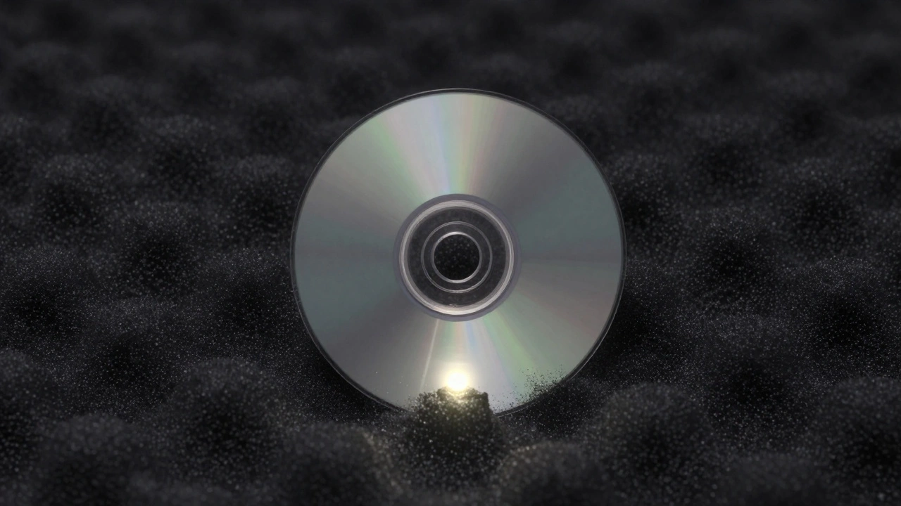 Маленькая светодиодная лампочка внутри руины, мягко светящая через рассеиватель, имитируя работу включённого бункера.