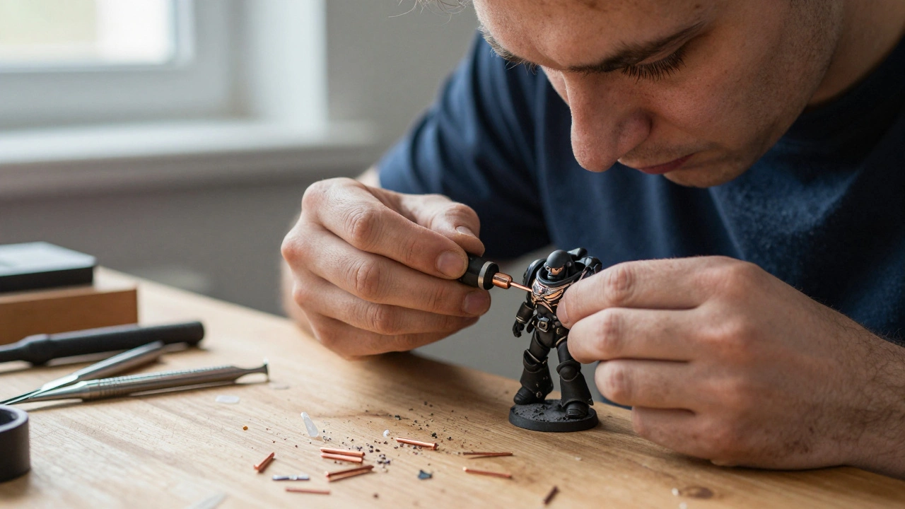 Пинирование моделей Warhammer 40K: как сделать соединения прочнее и надежнее