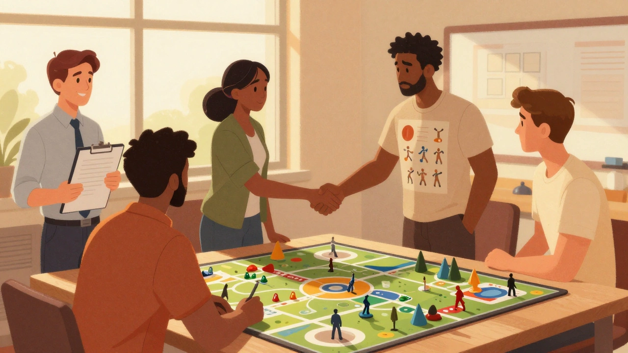 Примирение игроков после решения конфликта