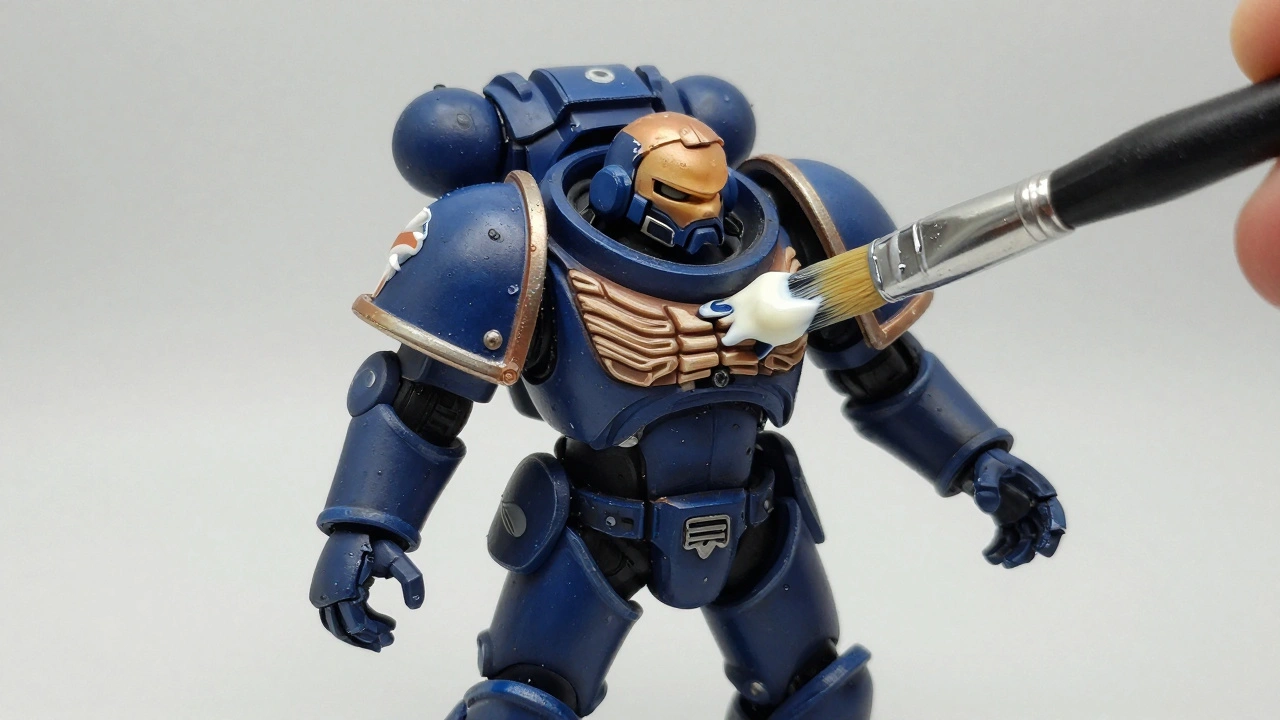 Система контрольных слоёв для стабильного качества окраски миниатюр Warhammer 40K