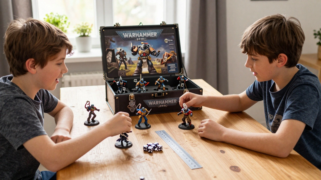 Сколько времени уходит на подготовку к первой игре Warhammer 40K