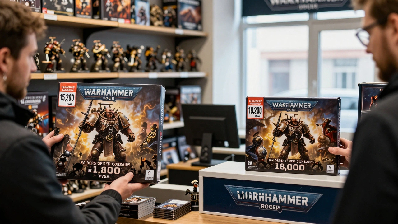 Сравнение цен на Warhammer 40K между ритейлерами: где выгодно покупать миниатюры и игры в 2026