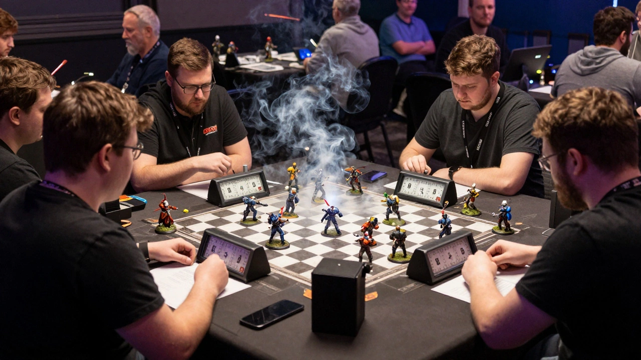 Структура турниров Warhammer 40K: раунды, пейринги и рейтинги