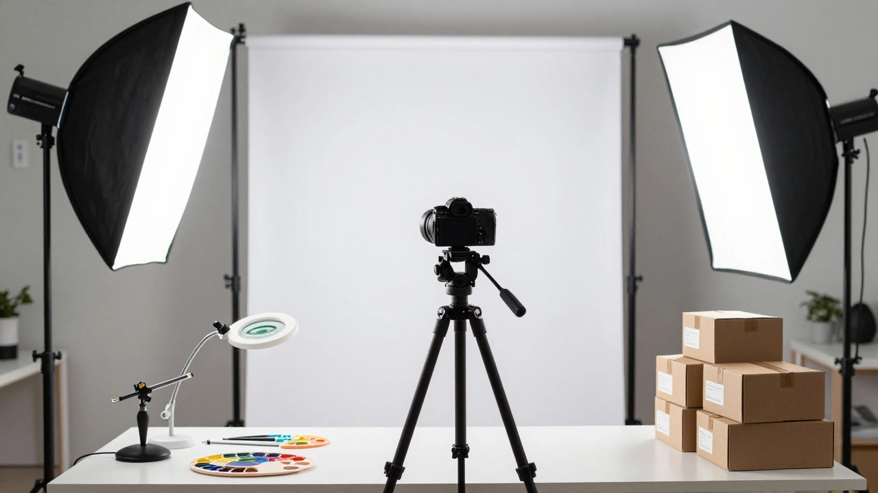 Световой бокс для фотографии и инвентаризации предметов коллекции