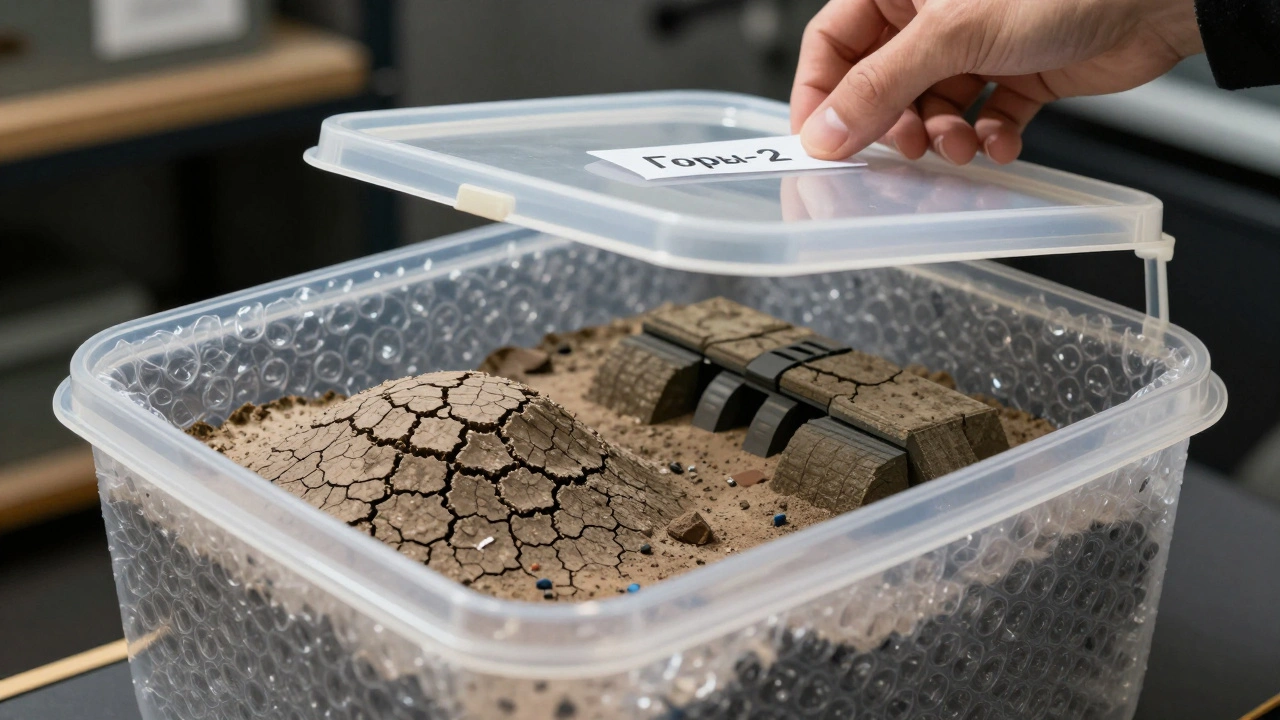 Террейн упакован в жёсткий контейнер с пузырьковой плёнкой и поролоном для транспортировки.