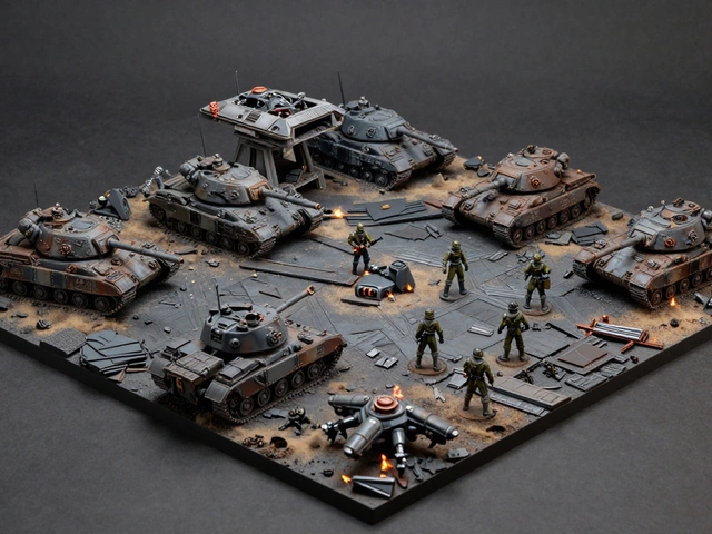 Армии Warhammer 40K в 15 мм: как собрать диорамы и играть в нестандартном масштабе