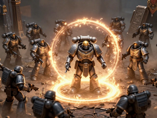 Аура-баффы и их зоны действия в Warhammer 40K: точные трактовки