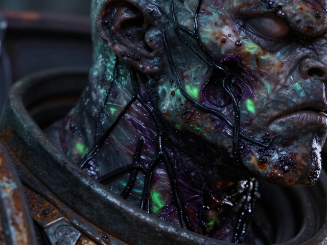 Как нарисовать тонкие вены и следы мутации на моделях Хаоса Warhammer 40K: пошаговая техника