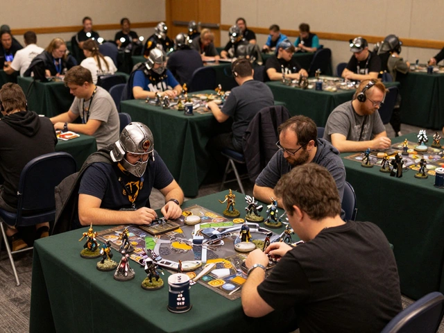 Как оборудовать площадку для турнира Warhammer 40K: столы, террейн и стандарты